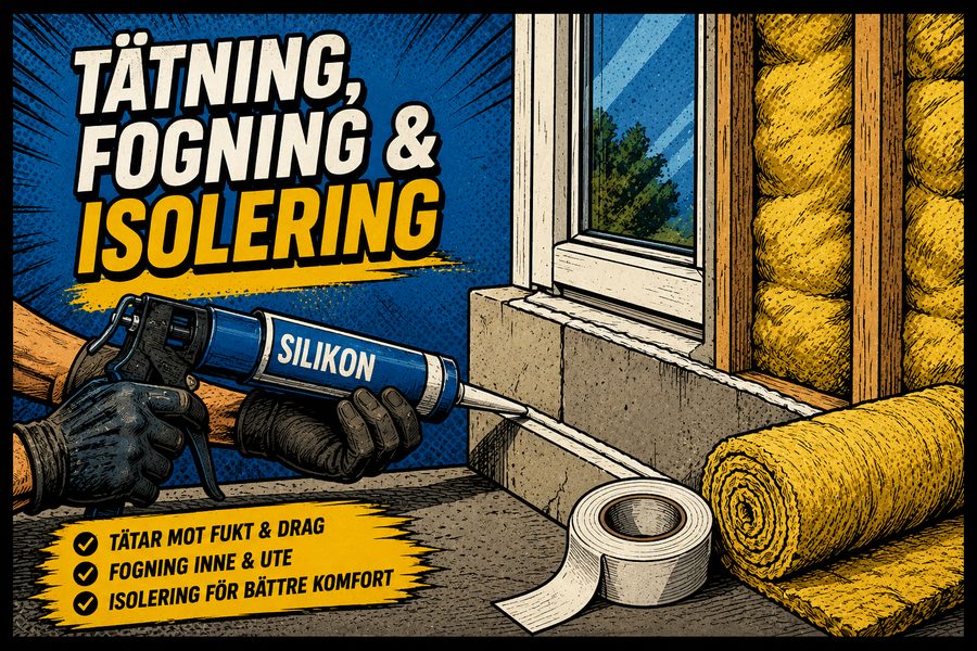 Tätning & isolering